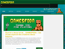 Tablet Screenshot of gamesfoda.net